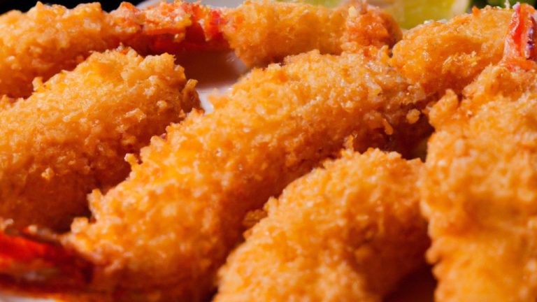 Camarão Empanado Na Farinha Panko