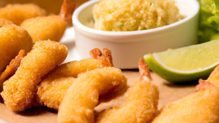 Camarão Empanado Panko