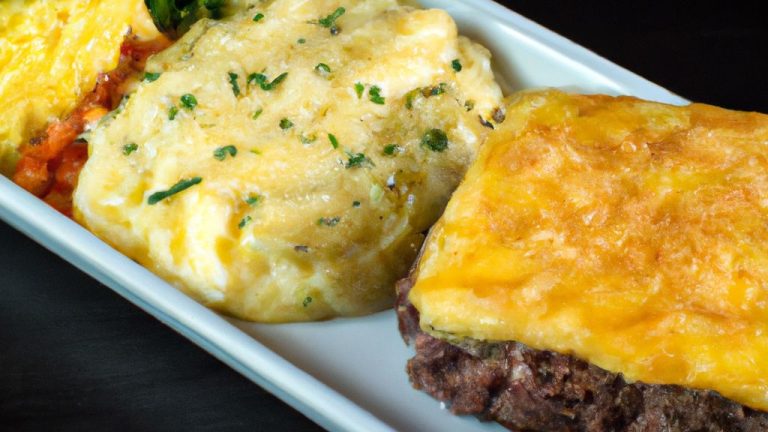 Carne Moida Assada Com Queijo
