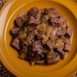 Carne Moída com Alho Poró