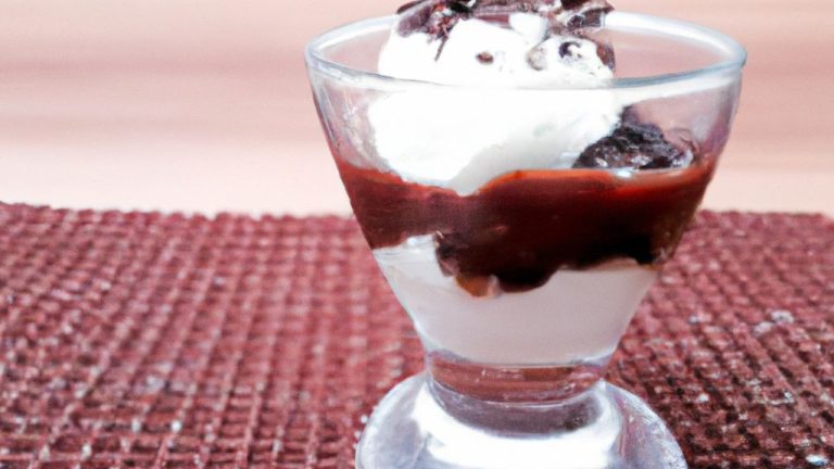 Chantilly Com Chocolate Em Pó