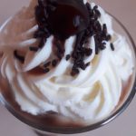 Chantilly Com Chocolate Em Pó