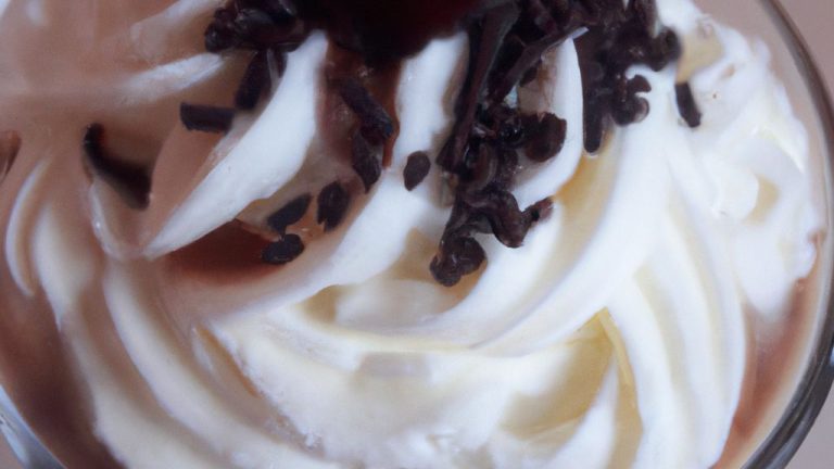 Chantilly Com Chocolate Em Pó Como Fazer