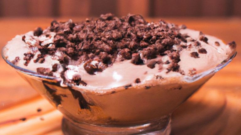Chantilly De Chocolate Em Pó