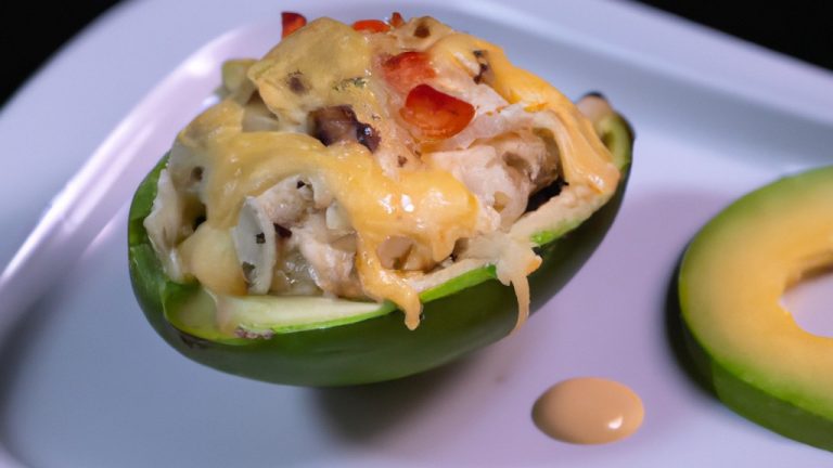 Receita De Abacate Recheado Com Frango