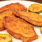 Abóbora à Milanesa Assada