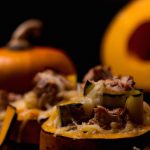 Abóbora Recheada com Frango