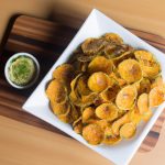 Abobrinha Chips com Parmesão