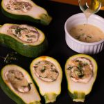 Abobrinha com Ricota no Forno