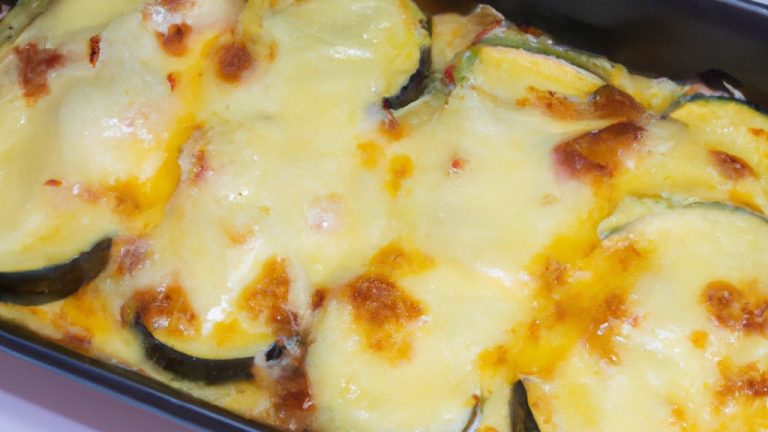 Receita De Abobrinha Gratinada Com Queijo