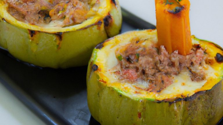Receita De Abobrinha Recheada Com Atum Sem Forno