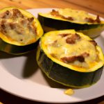 Abobrinha Recheada com Queijo