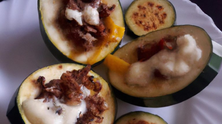 Receita De Abobrinha Recheada Light