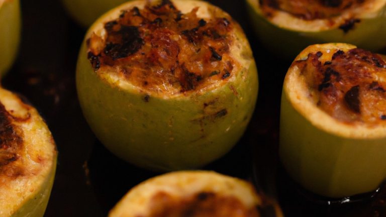 Receita De Abobrinha Recheada No Forno