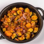 Abobrinha Refogada com Molho de Tomate