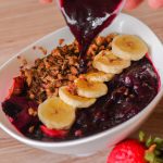 Açaí na Tigela com Frutas