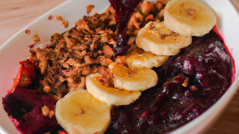 Receita De Açaí Na Tigela Com Frutas