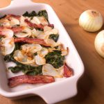 Acelga Gratinada com Bacon