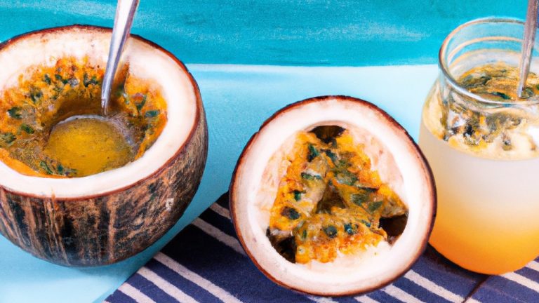 receita de Água De Coco Com Maracujá