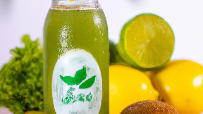 receita de Água De Limão E Kiwi
