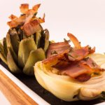 Receita de Alcachofras com Bacon