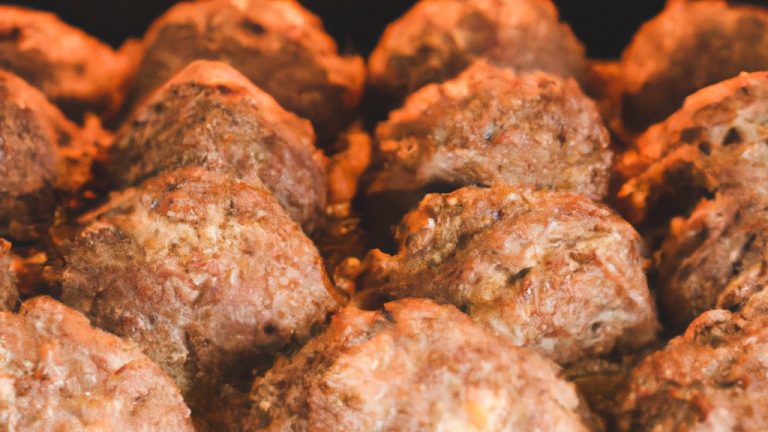 Receita De Almôndega De Carne No Forno
