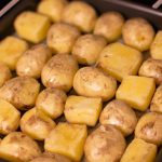 Almôndegas com Batatas no Forno