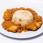 Almôndegas de Frango e Arroz