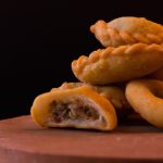 Anéis de Cebola Empanada
