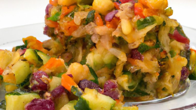 Receita De Anéis De Lula Com Mistura De Legumes