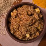 Anéis de Lula com Quinoa