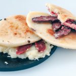 Arepa de Presunto e Dois Queijos