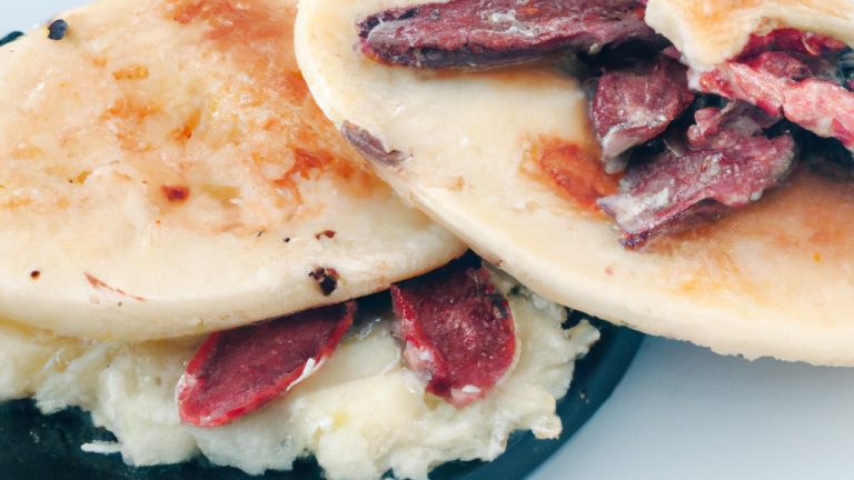 Receita De Arepa De Presunto E Dois Queijos