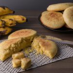 Arepas de Banana Madura sem Farinha de Milho