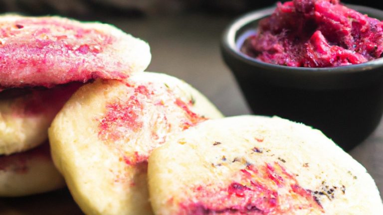 Receita De Arepas De Beterraba