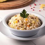 Arroz Caldoso com Legumes