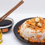 Arroz Chinês com Frango