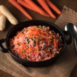 Arroz com Beterraba e Cenoura