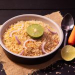 Arroz com Cenoura e Aipo