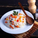 Arroz com Cenoura Ralada