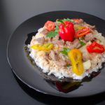 Arroz com Legumes e Carne
