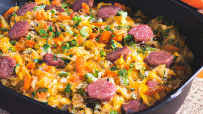Receita De Arroz Com Legumes E Linguiça