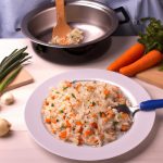 Arroz com Legumes e Ovo