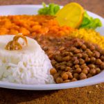 Arroz com Lentilhas e Frango Desfiado