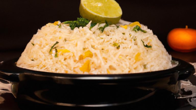 Receita De Arroz Com Limão E Coentro