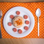 Arroz com Salsicha para Crianças
