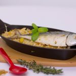 Arroz com Sardinha no Forno