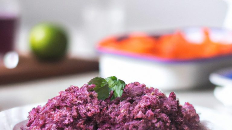 Receita De Arroz De Beterraba Caseiro
