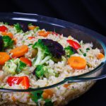 Arroz de Forno com Legumes
