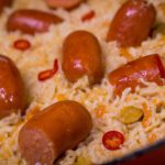 Arroz de Forno com Linguiça